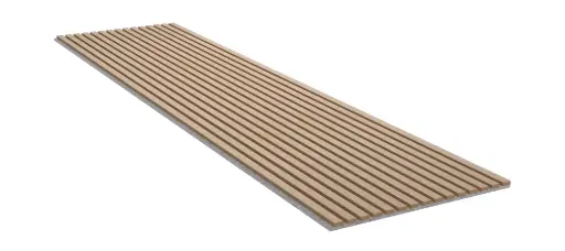 WoolWood® paneel naturel eik 120cm 3 zijdig fineer